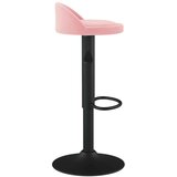  Barski stolček roza žamet | Shoptok.si