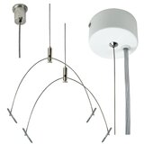 E2 ELEKTRO Komplet visećih sajli 150 cm sjajni hrom | Eponuda.com