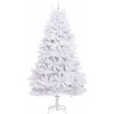  Umjetno božićno drvce s nogom Bijela 300 cm PVC i čelik | shoptok.hr