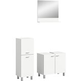 MID.YOU Kopalnica Boston, Bela, 3-Delna | Shoptok.si