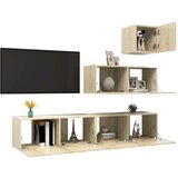  4-dijelni set TV ormarića boja hrasta sonome od iverice | shoptok.hr