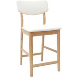  Trpezarijske stolice 2 pcs Prirodna 48 x 49 x 95 cm - Prirodna i bijela | shoptok.hr