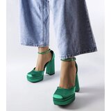 D/CEO Beige high heels Thrower Cene