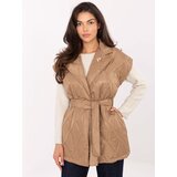 RUE PARIS Vest-IT-KZ-FL9603.87-camel | Shoptok.si