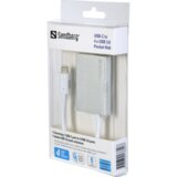 Sandberg USB HUB 4 port Pocket USB C - USB 3.0 136-20 Cene