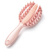 INF 2-v-1 glavnik za lajšanje srbenja in masažo - nežna nega lasišča Pink, (5000093499) | Shoptok.si