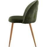 Livetastic STOL, les, kovina, tekstil zelena | Shoptok.si