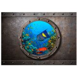  Samoljepljiva foto tapeta - Submarine Window 196x140 | shoptok.hr