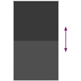 vidaXL roleta Blackout Black 135x210 cm Širina tkanine 131,6 cm | Shoptok.si