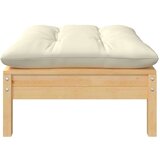  Vrtni dvosjed s krem jastucima od masivne borovine | shoptok.hr