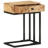 Furnova Stranska mizica U-oblike 45x30x61 cm trden mangov les, (21913412) | Shoptok.si