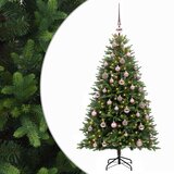  Umjetno božićno drvce s kuglicama 150 cm 150 LED lampica | shoptok.hr
