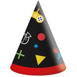 Procos Gamer vzorčni party papirnati klobuk, komplet 6 kosov Cene