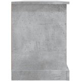 TV ormarić boja betona 99,5x35,5x48 cm od konstruiranog drva | shoptok.hr