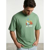 Sinsay Pamučna majica s printom na leđima The Simpsons | shoptok.hr