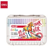 Deli AKRILNI MARKERI 1/12 SA ČETKICOM EC199-12 | Eponuda.com