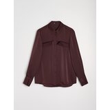 Sinsay Glatka košulja s dugim rukavima | shoptok.hr