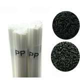 Rosfix SPOJINA ZA VARJENJE PLASTIKE PP – BELA, 100 G, 42 CM ŽICA, 260–330 °C | MEŠANA OBLIKA 8 MM/3,5 MM, (5000076067) | Shoptok.si