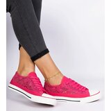 D/CEO marka niezdefiniowana Pink women's perforated sneakers Saha | ePonuda.com