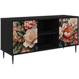  TV ormar RHENEN 102 x 33 x 51 cm Crni hrast Konstruirano drvo | shoptok.hr