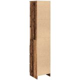 vidaXL Visoka omara starinski les 37,5x35x180 cm inženirski les | Shoptok.si