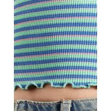 Roxy Majica 'BRIGHT LIGHTS' temno modra / meta / roza | Shoptok.si