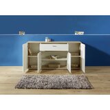 Mömax komoda carmen, bela, barva hrasta | Shoptok.si