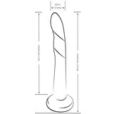 ROMP Dizi - fleksibilni silikonski dildo (rozo-narančasti) | shoptok.hr
