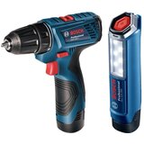Bosch Kombinovani komplet: GSR 120-LI + GLI 12V-300 + 2 x GBA 12V 2.0Ah + GAL 1210 CV u koferu za nošenje 06019G8004 | Eponuda.com