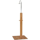  Vrtni tuš 75x75x210 cm trdna tikovina | Shoptok.si
