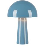 Markslöjd Plava stolna lampa s metalnim sjenilom (visina 36 cm) Mantar – Cijene