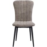 Hom`in stol, tekstil, kovina črna, rjava | Shoptok.si
