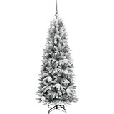 vidaXL Umjetno božićno drvce Bijelo 150 cm PVC | shoptok.hr