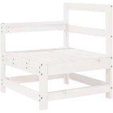  8-dijelni set vrtnih sofa bijeli od masivne borovine | Eponuda.ba