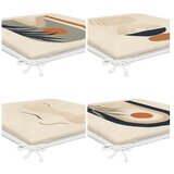 Mila Home Sedežne blazine v kompletu 4 ks 42x42 cm Illustrated Arch – | Shoptok.si