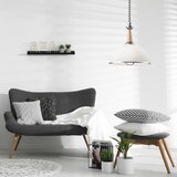 LAMKUR Podesivi luster CHIARA 1xE27/60W/230V srebrna/buk | Eponuda.com