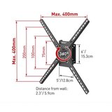 Barkan BM300R lcd tv zglobni zidni nosač do 65 inča Cene