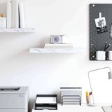  Stenska polica Beli marmor 50 x 23 x 4 cm Konstruiran les, (5000201306) | Shoptok.si