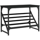  Stalak za cipele crni 60x30x45 cm od konstruiranog drva | shoptok.hr