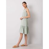 RUE PARIS Dress-328-SK-5074.76-pistachio | Shoptok.si