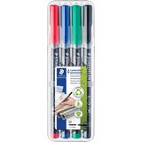 Staedtler Marker Lumocolor 317 WP4 1 mm, 4 kosi | Shoptok.si