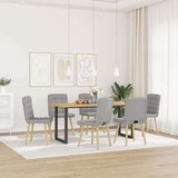  Jedilni stoli 6 kosov Cloud Grey Fabric, (21822526) | Shoptok.si