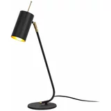 Opviq lights Crna/u zlatnoj boji stolna lampa s metalnim sjenilom (visina 55 cm) Sivani –