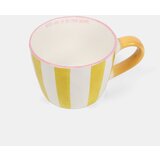 Sinsay Šalica s ručkom na pruge NEVER GIVE UP ON YOUR DREAMS | shoptok.hr