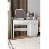 Hanah home Stol za šminkanje Harmony 2 Kvadratni, 124 x 135 x 40 cm, Bijeli | Eponuda.ba