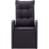  7-dijelni vrtni blagovaonski set s jastucima crni | shoptok.hr