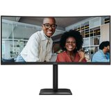 AOC CU34E4C computer monitor 86.4 cm (34) 3440 x 1440 pixels Black | shoptok.hr