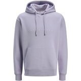 Jack & Jones Sweater majica 'JJESTAR' lavanda / bijela | shoptok.hr