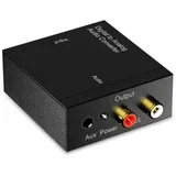 Digitalno v analogni AV pretvornik: optični/coaxial na 3,5mm in RCA, (5000327342)