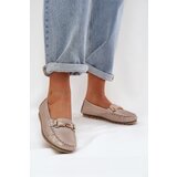 S. BARSKI Glitter Flat Moccasins Made Of Natural Leather D&A | Shoptok.si